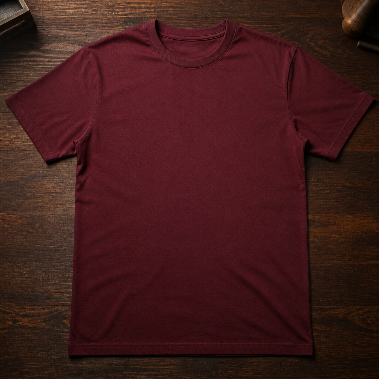 Burgundy Yorkshire Heart Clothing T-shirt